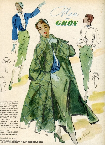 Hildegarde van Gülick, Mode 1950